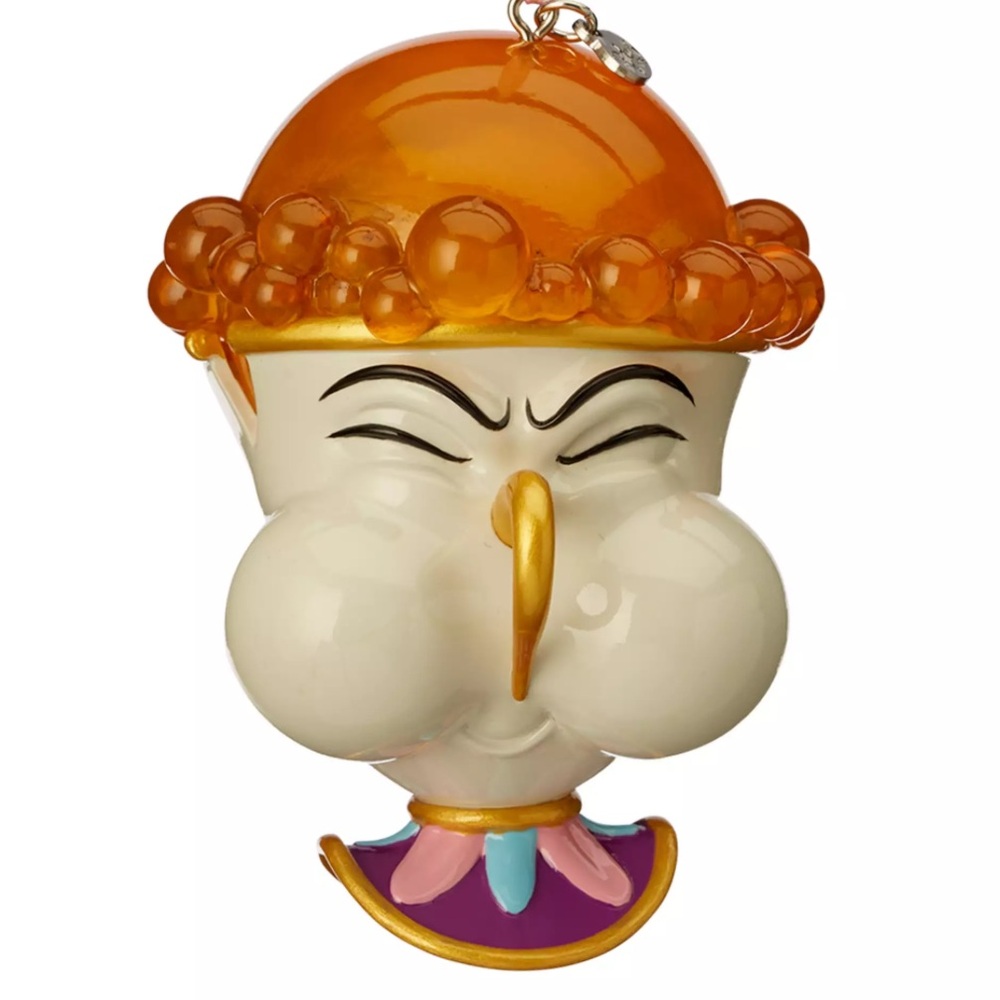 2018 Disney Chip Hanging , Beauty and the Beast Ornament